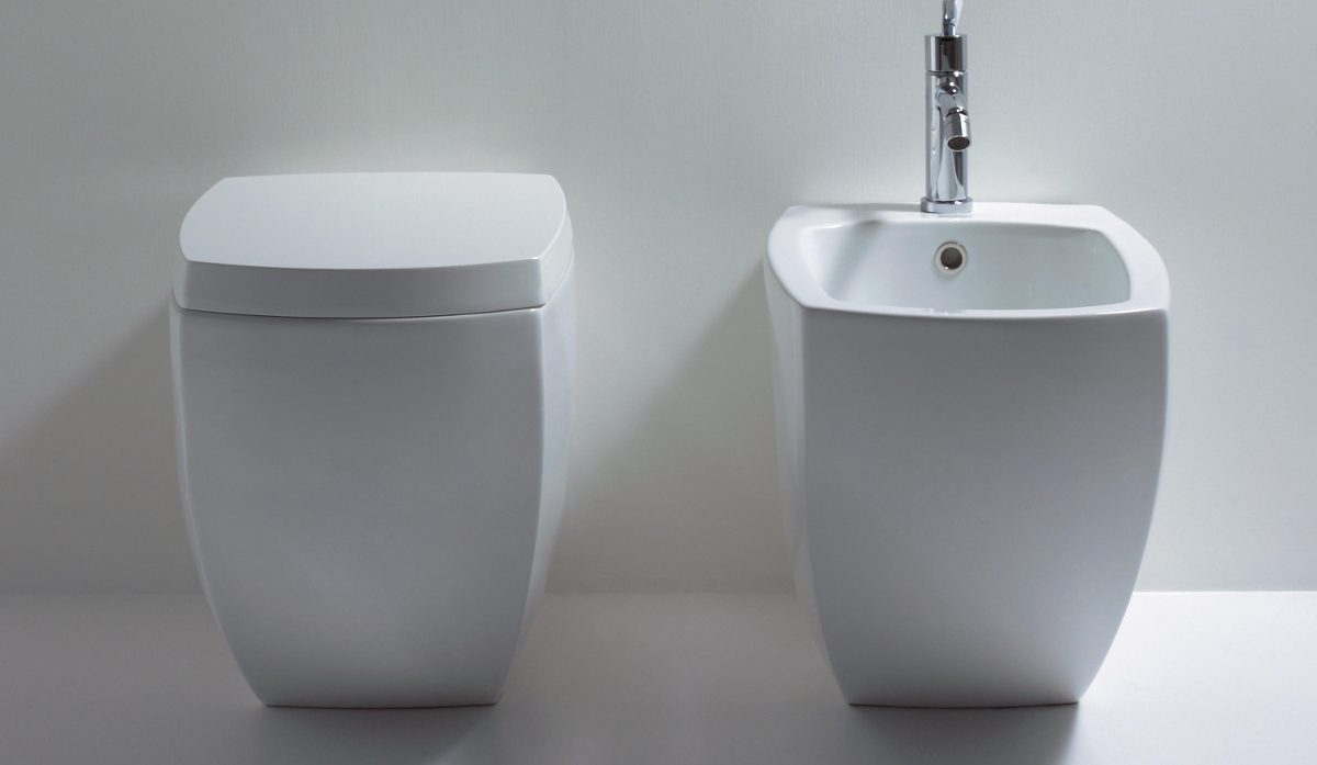 Agape 750 bidet i miska WC